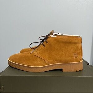 Timberland Men’s Folk Gentleman Chukka Rust Suede Lace Up Ankle Boots